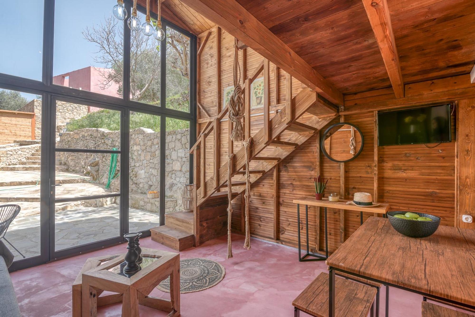 Wooden House Apartments Kalathenai Esterno foto