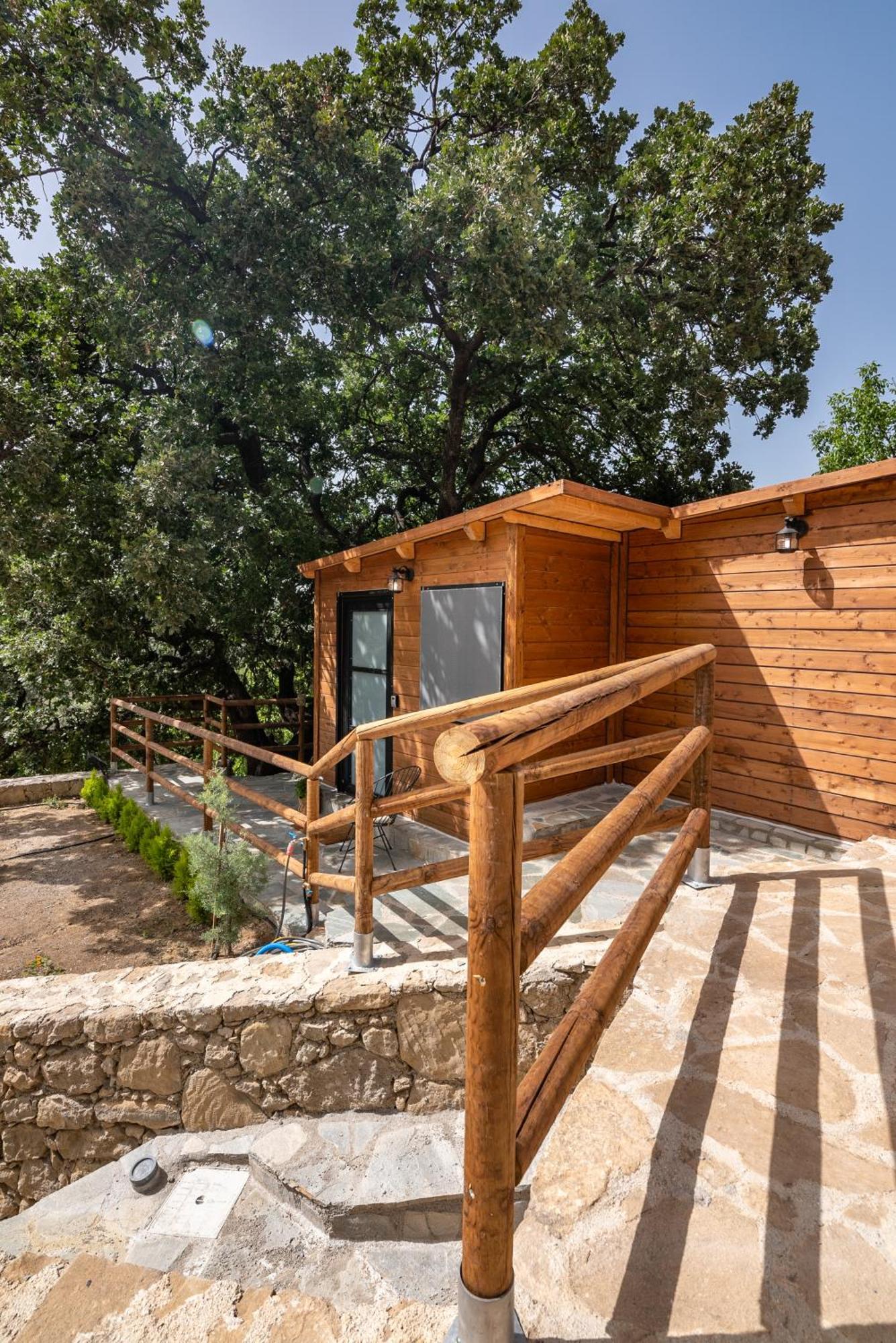 Wooden House Apartments Kalathenai Esterno foto