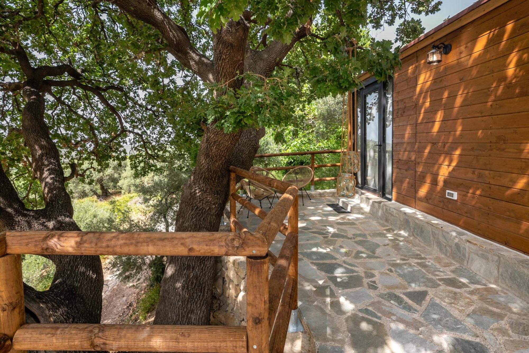 Wooden House Apartments Kalathenai Esterno foto